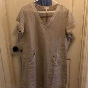 Worn once. Linen, Very nice. Fits like s 12